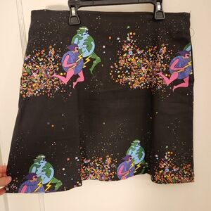 Colorful Graphic Women's Skirt